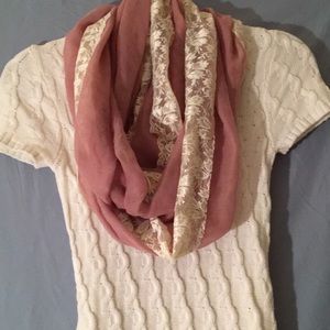 bp lace infinity scarf